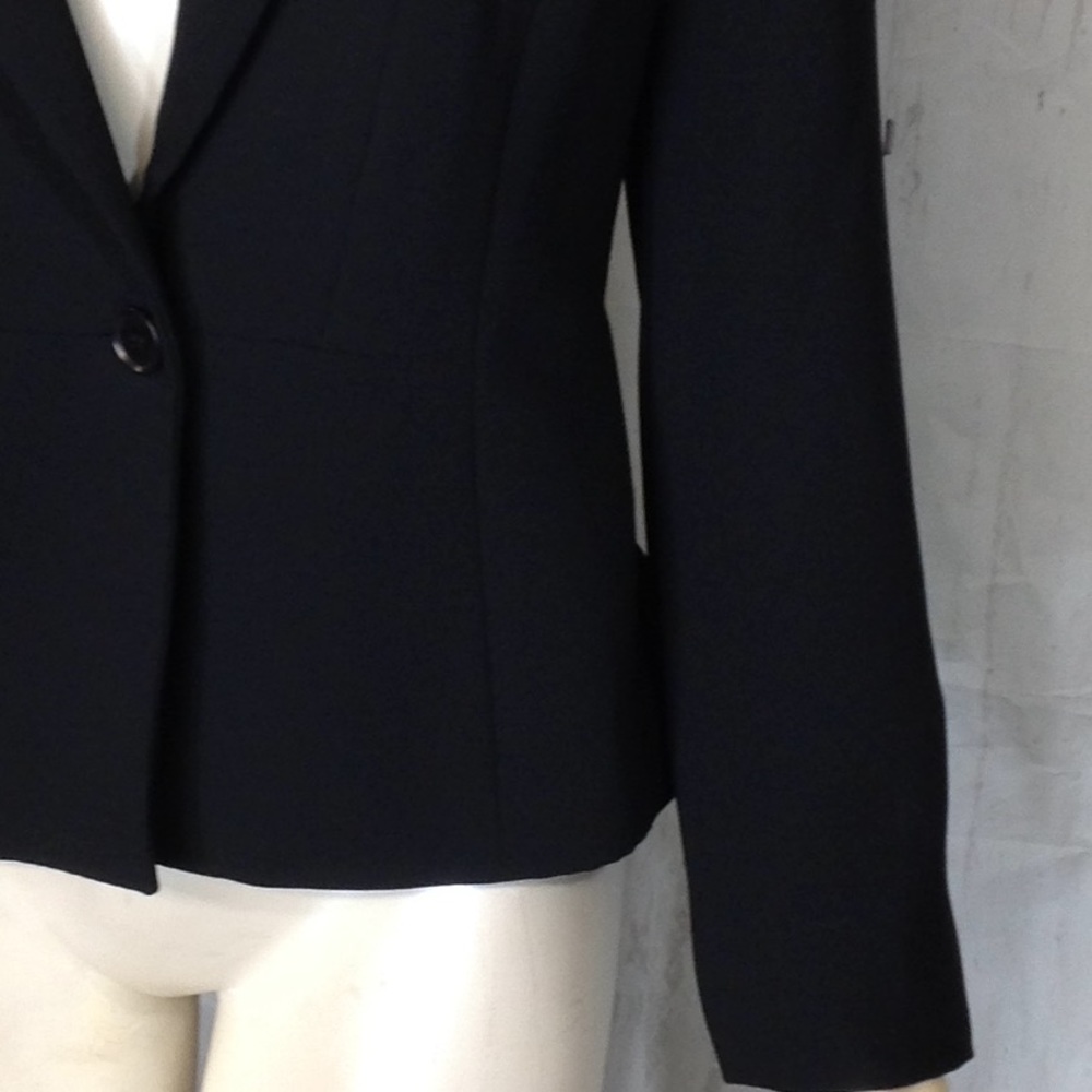 Pendleton Petite Black Lined Blazer - image 3